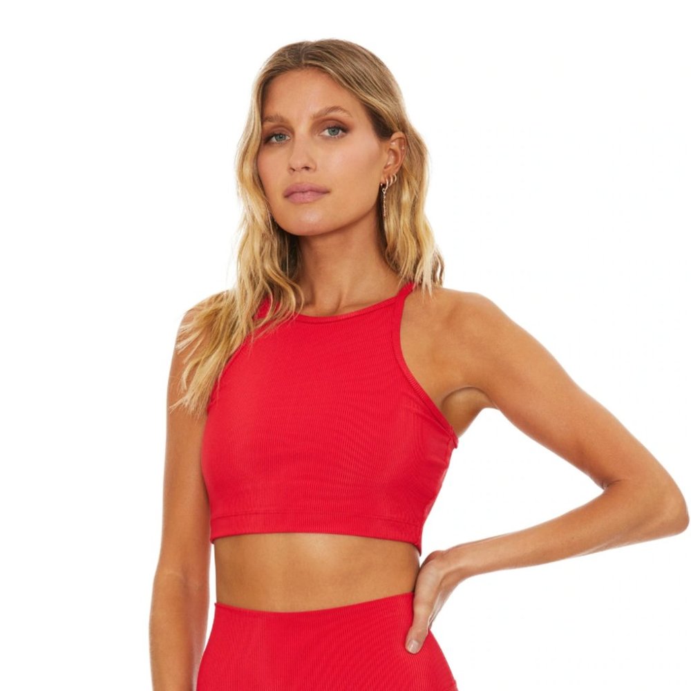 Beach Riot Anna Tank Red